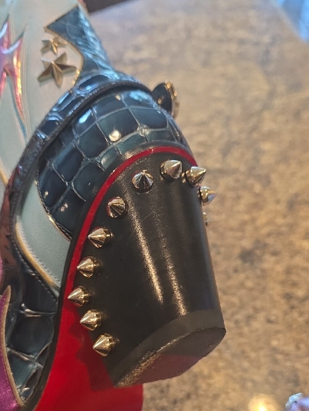 Christian Louboutin Kennywood Alta Cowboy Boots - Picture 8 of 8